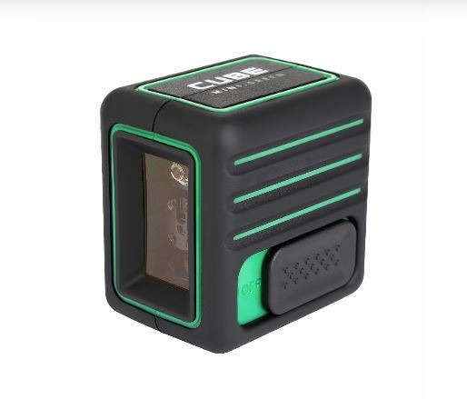 楽天市場】5%OFF グリーン レーザー墨出し器 キューブミニ 1V1H 金属製