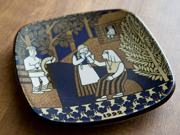 楽天市場】アラビア arabia Kalevala カレワラ イヤープレート vintage