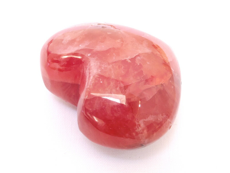 楽天市場】【パワーストーン】ロードクロサイト(インカローズ) ハート