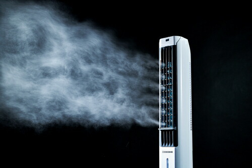 楽天市場】タワー型クーラー ここひえ タワーT2 ショップジャパン