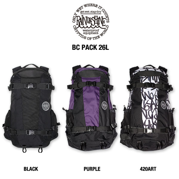 楽天市場】RAIN OR SHINE BC PACK 26L Cordura / 2024-2025モデル