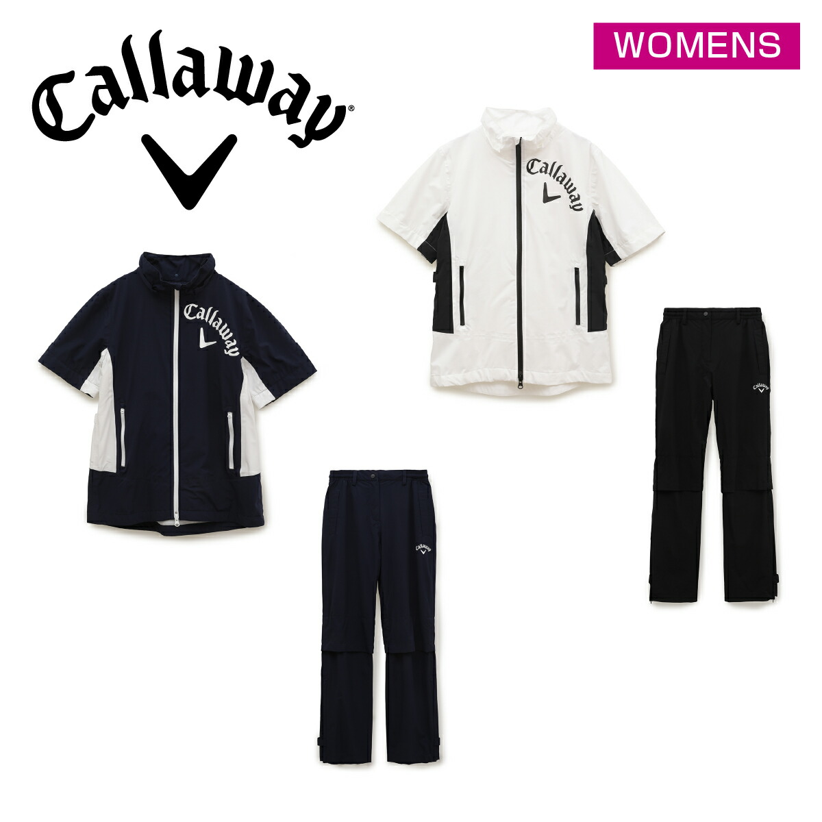 楽天市場】キャロウェイ レインウェア 雨対策 セットアップレイン