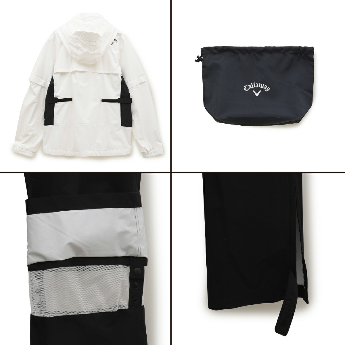 楽天市場】キャロウェイ レインウェア 雨対策 セットアップレイン