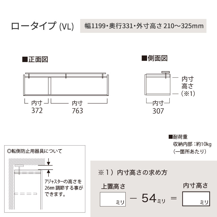 楽天市場】パモウナ 食器棚 上置 幅120cm 奥行33cm ロータイプ ID 完成
