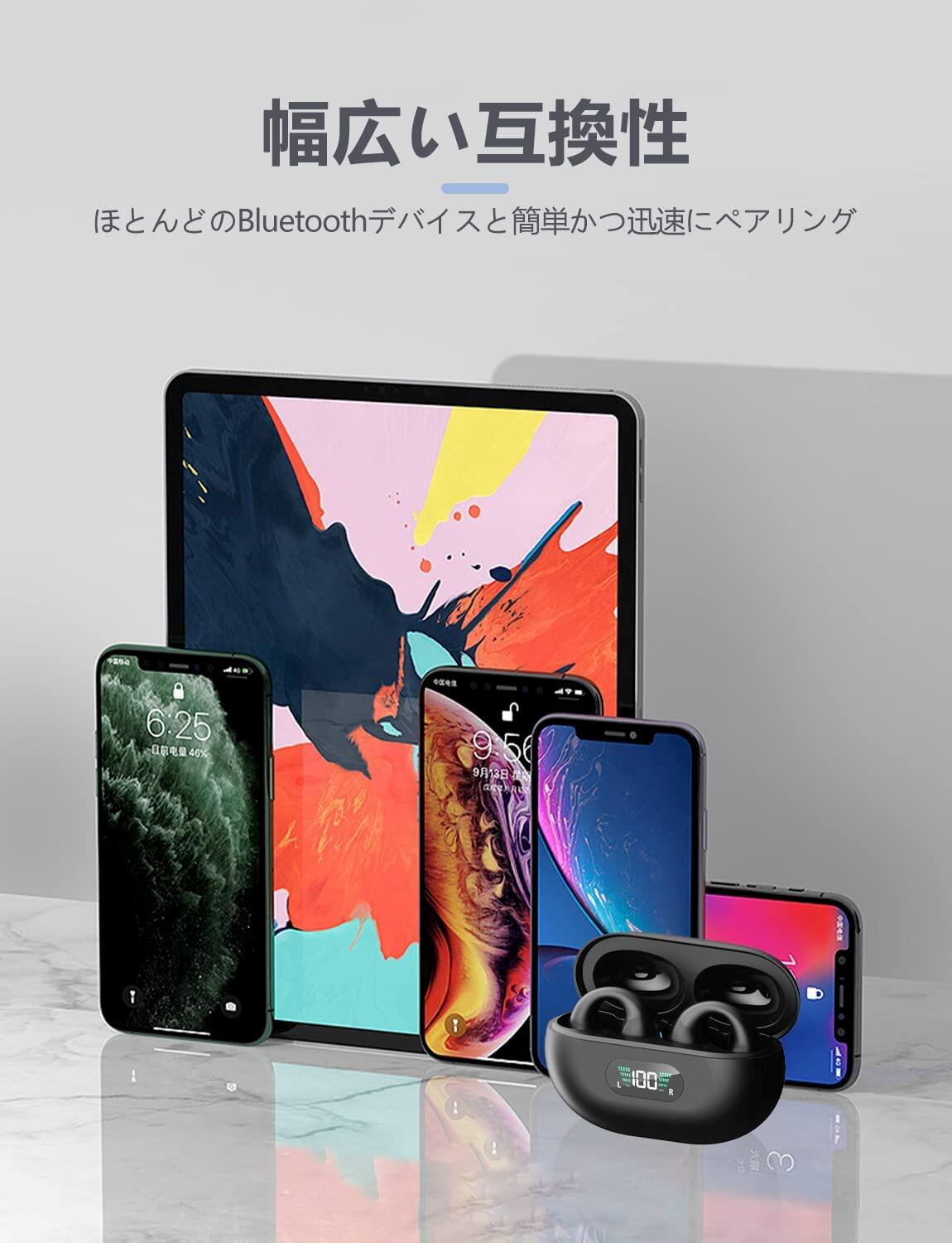 楽天市場】骨伝導イヤホン iphone14 ワイヤレスイヤホン iphone IPX6