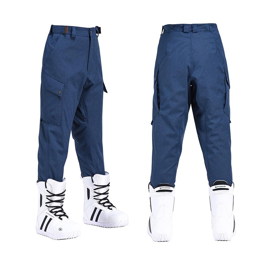 楽天市場】メンズ ワイドパンツ スノーボードウェア 雪遊び 男女兼用