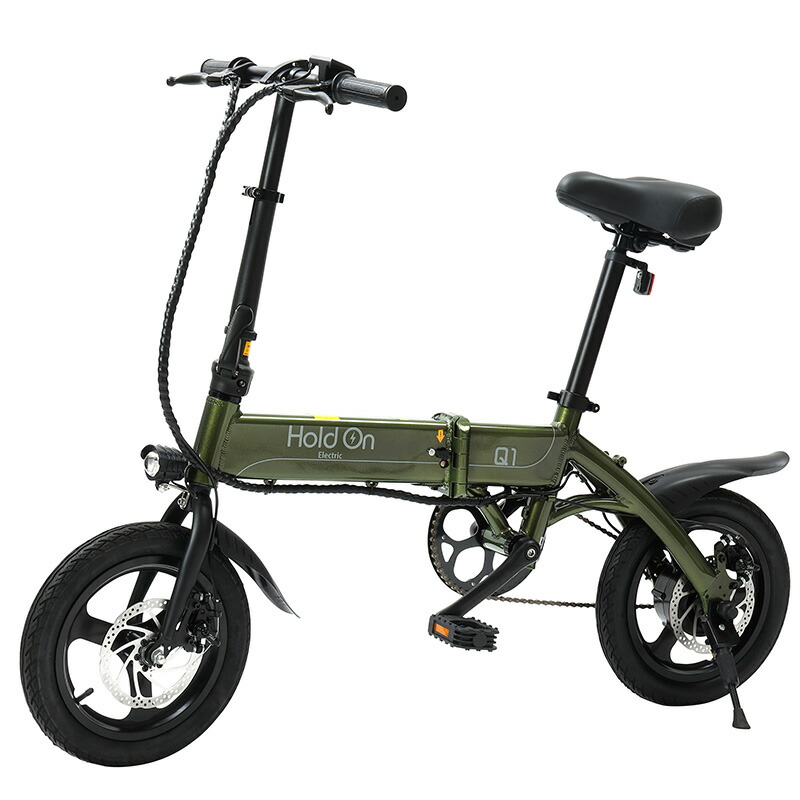 楽天市場】電動自転車 折りたたみ 6色 Hold On Q1J【開封検品済み