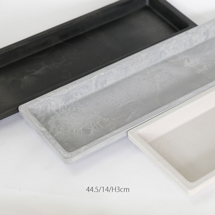 楽天市場】レクタングラープレートS 長方形受皿 鉢皿 受皿 プランター