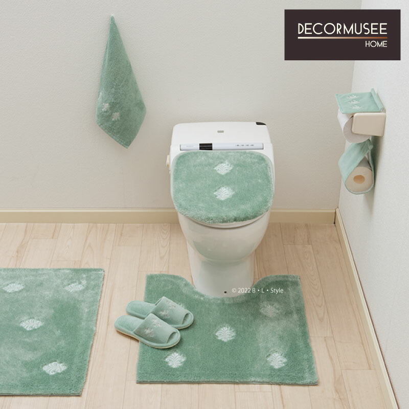 楽天市場】【兼用N/2点】エンブレム トイレセット（マット：60×60cm