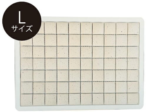 楽天市場】【ピュアリフレ】珪藻土バスマットLサイズ【アスベスト検査
