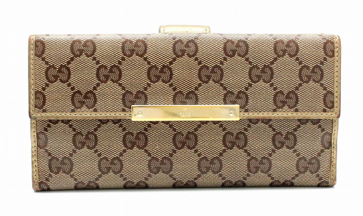 楽天市場】【財布】GUCCI グッチ グッチシマ GGクリスタル 2つ折 W