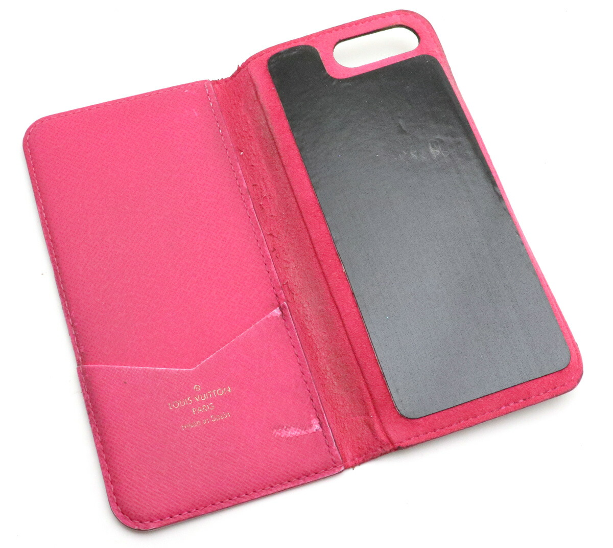 楽天市場】LOUIS VUITTON ルイ ヴィトン モノグラム iPhone7+ フォリオ