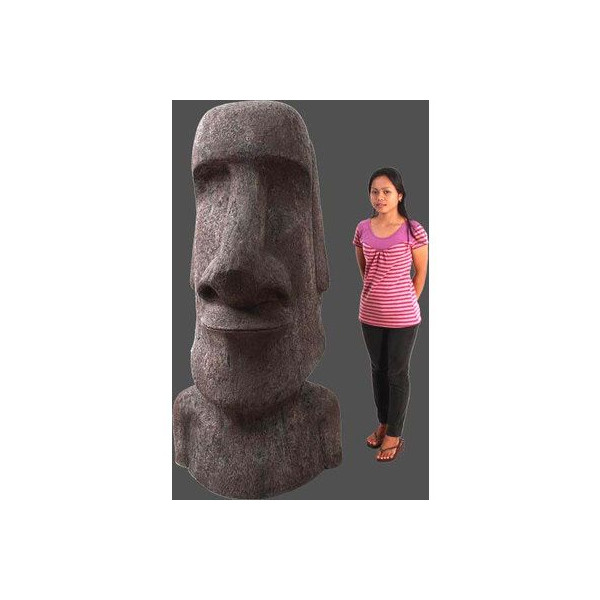 楽天市場】高さ182cm、126kg！モアイ像 ビッグフィギュアB