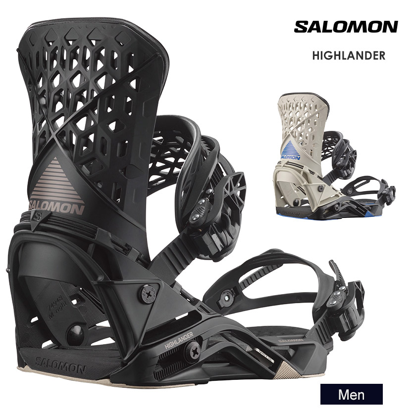探検隊SALOMON ハイランダー スノーボードビンディング 探検隊SALOMON