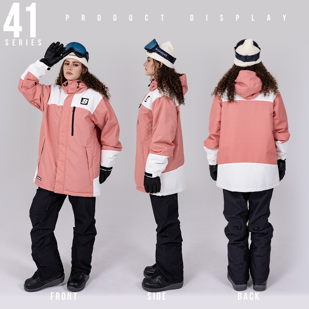 楽天市場】スノボウェア レディース 上下セット スノーボードウェア