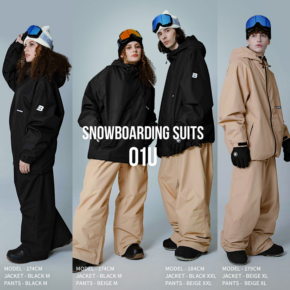 楽天市場】スノボウェア レディース 上下セット スノーボードウェア