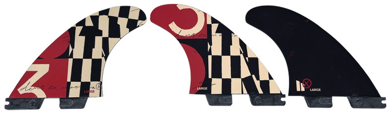 楽天市場】FCS2 DEUS EX MACHINA TRI PC LARGE RETAIL FINS / デウス