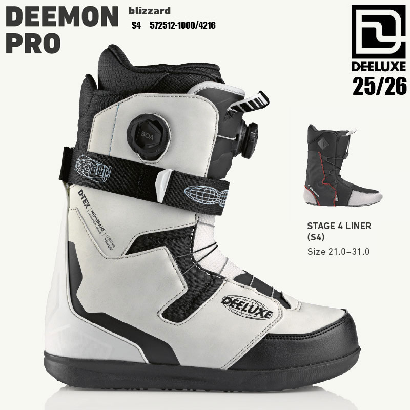 楽天市場】24-25 DEELUXE 【ディーラックス】ブーツ DEEMON L3 BOA S4