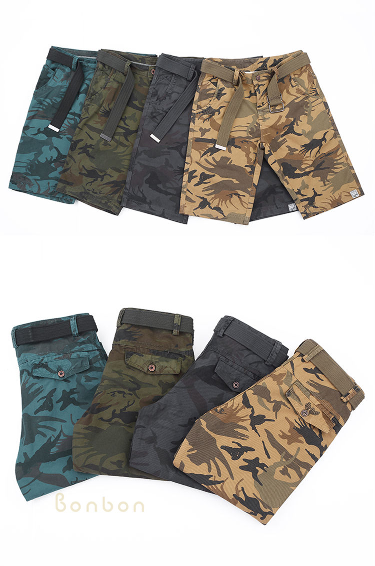 楽天市場】ハーフパンツ メンズ ショートパンツ カーゴパンツ 迷彩柄