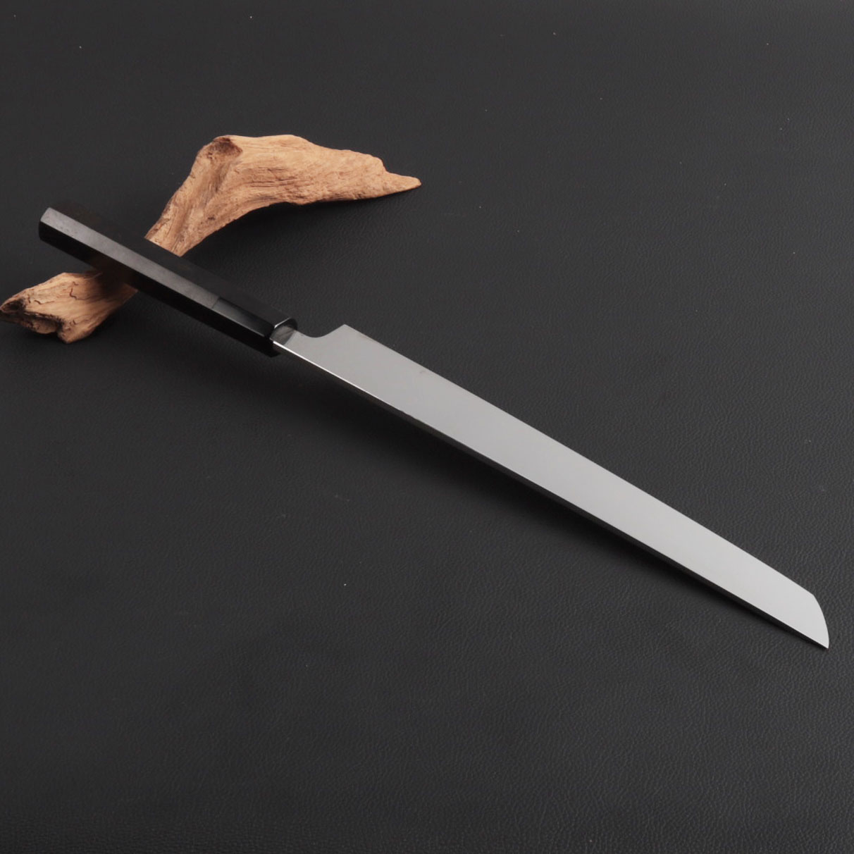 楽天市場】先丸柳刃包丁 9寸（刃渡り270mm）通常鏡面仕上げ 本刃付け