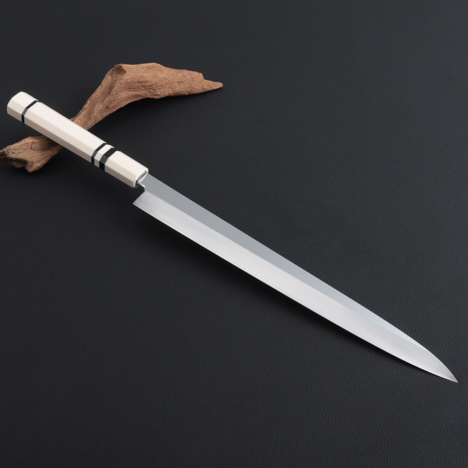 楽天市場】柳刃包丁 尺一（刃渡り330mm) 通常鏡面仕上げ 本刃付け 刺身