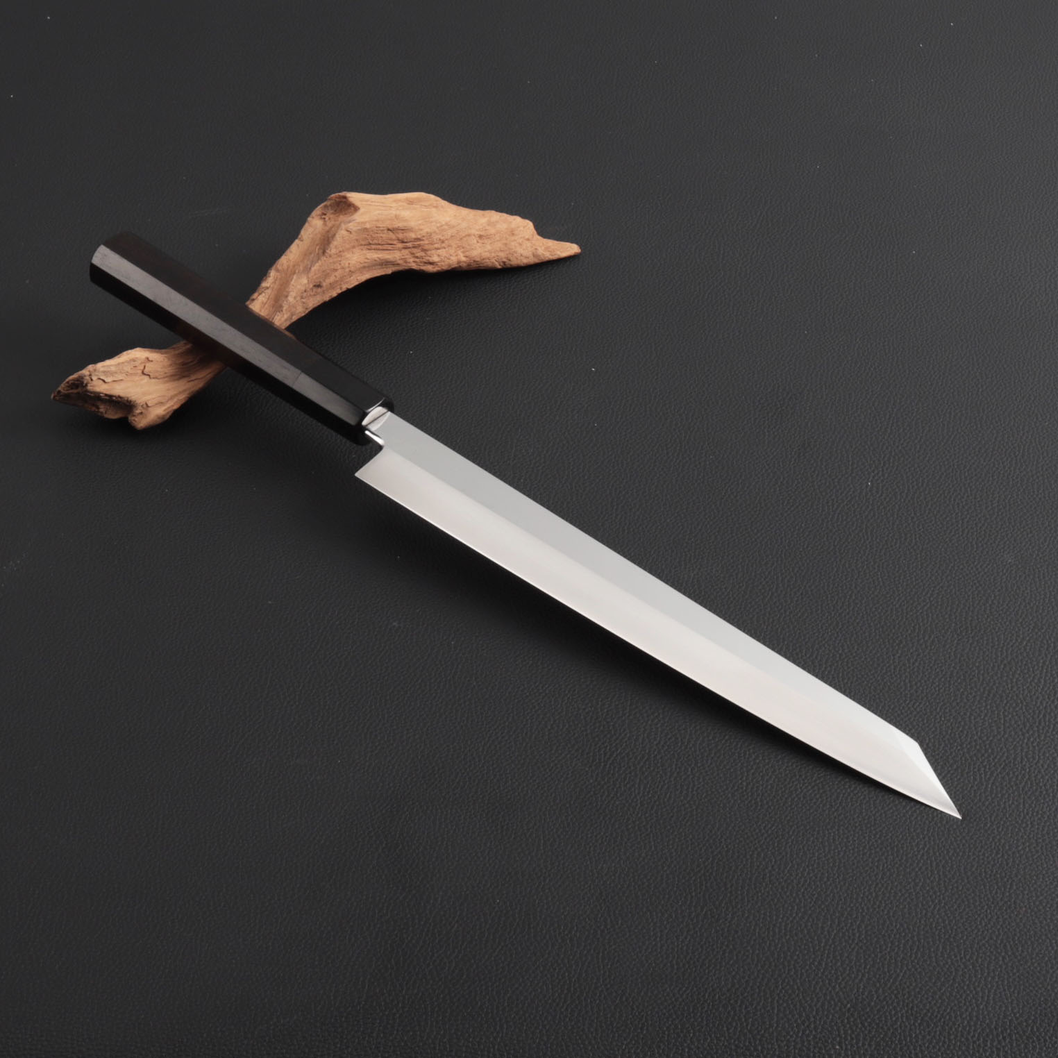 楽天市場】切付柳刃包丁 9寸（刃渡り270mm）通常鏡面仕上げ 本刃付け