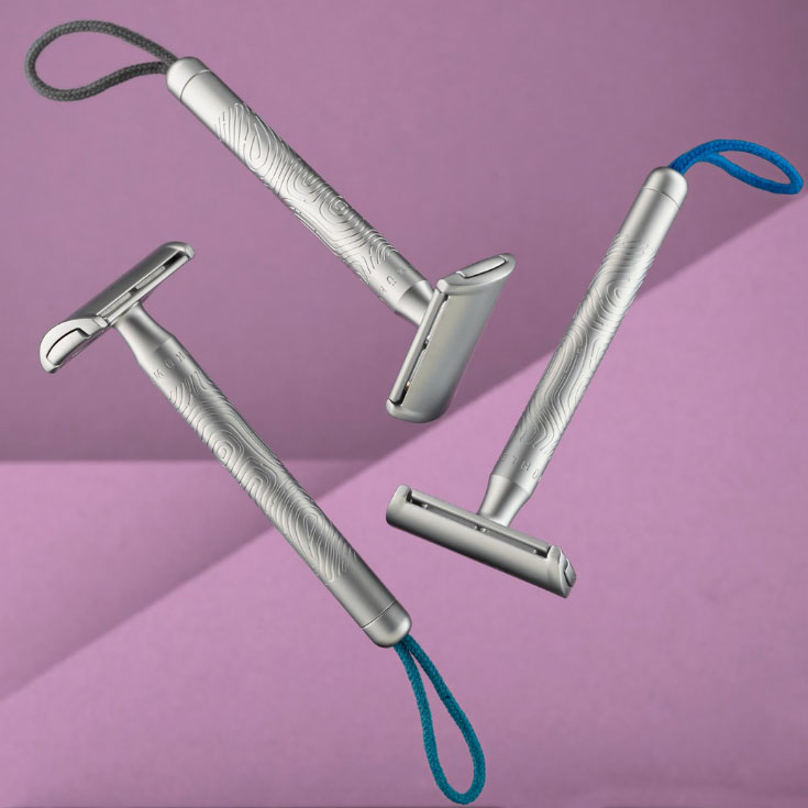 楽天市場】ミューレ コンパニオン ボディ＆フェイス 両刃カミソリ