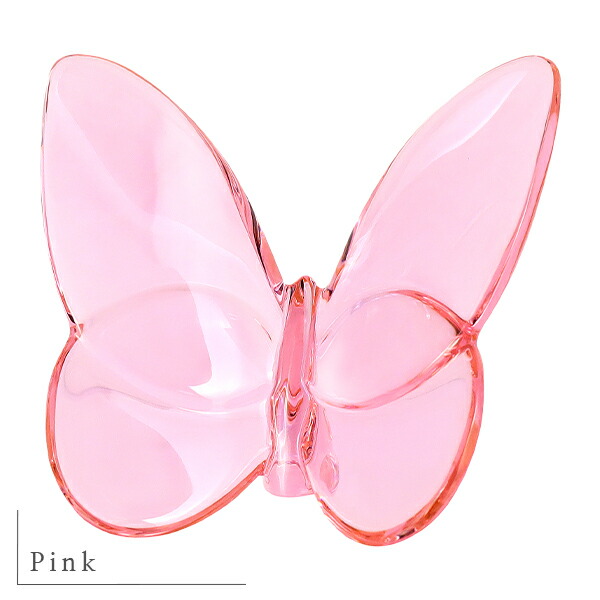 楽天市場】【10%OFF】 バカラ フィギュア ラッキーバタフライ