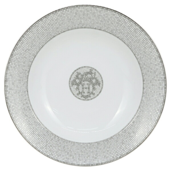 楽天市場】【10%OFF】 エルメス 食器 ラウンド ディープ プレート 29.5