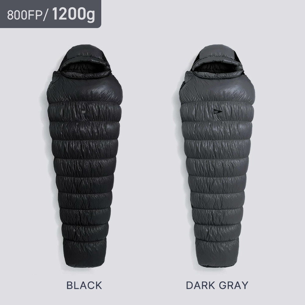 BROOKLYN OUTDOOR COMPANY 寝袋 800FP 1050g 【公式通販】