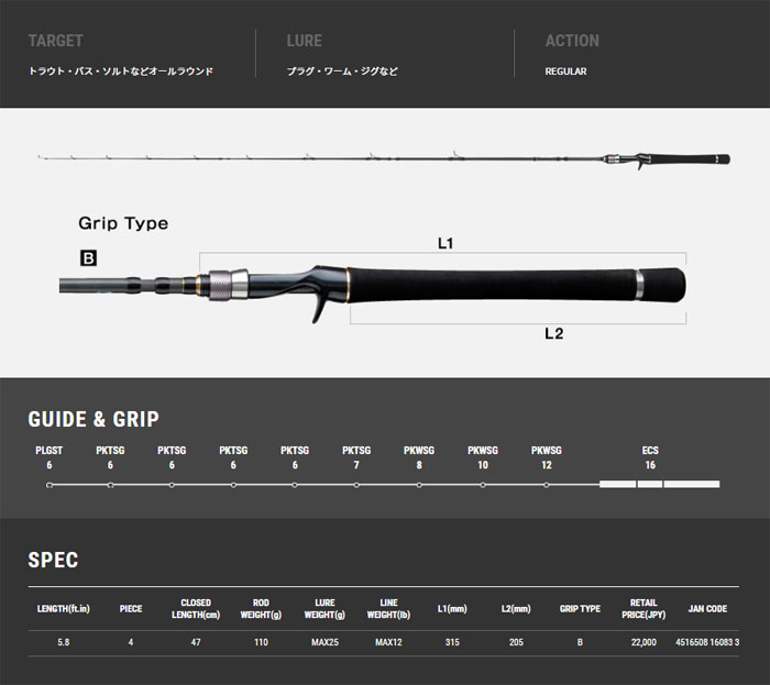 楽天市場】テイルウォークアウトバック NC584MLtail walk OUTBACK