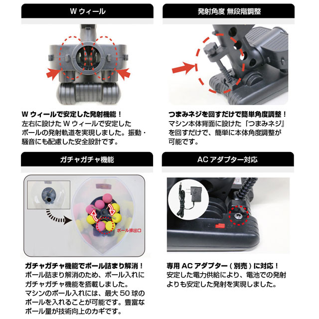 楽天市場】【フィールドフォース】 インドアバッティングマシン