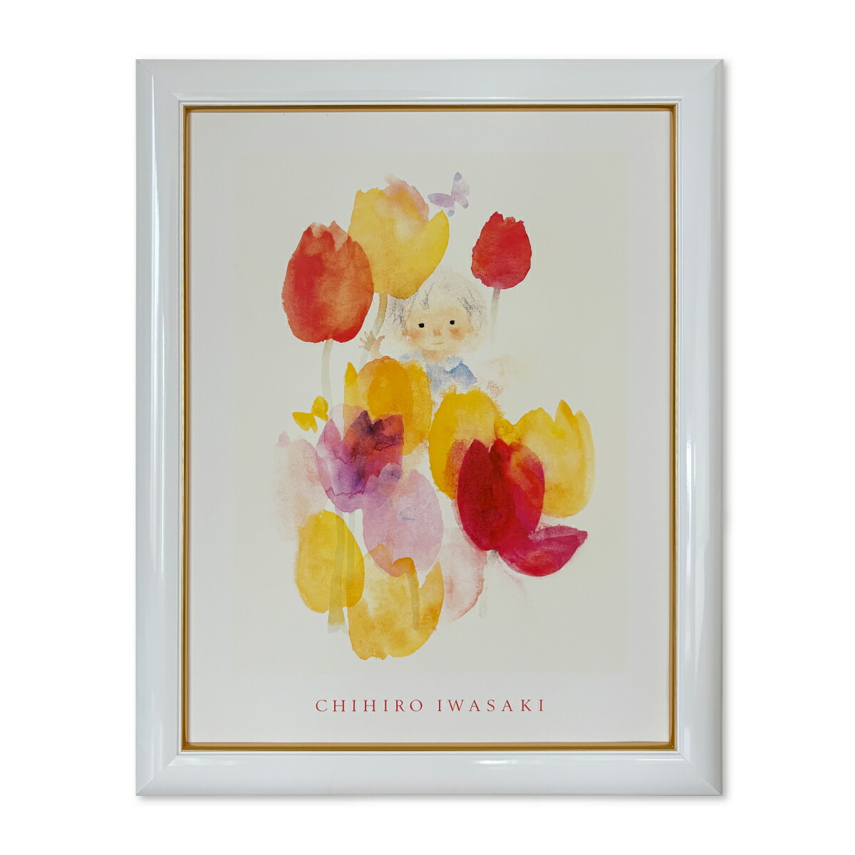 楽天市場】額入りポスター いわさきちひろ ＜CP いわさきちひろ額入り