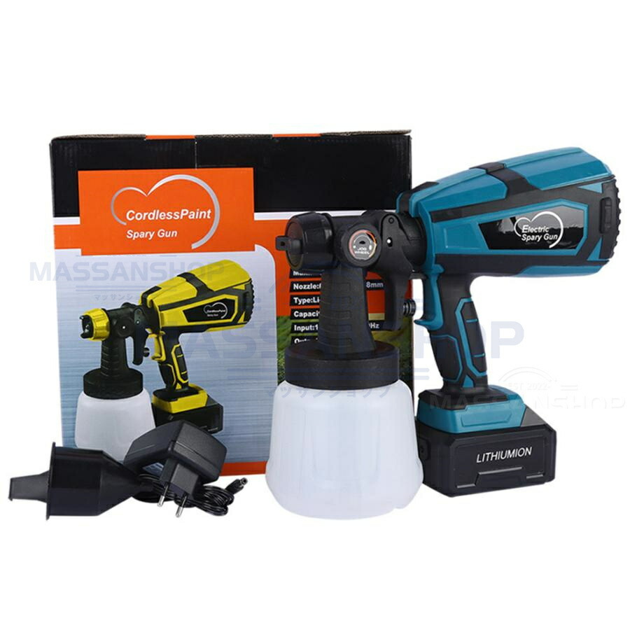 楽天市場】コードレス スプレーガン 電動スプレーガン 塗料 スプレー
