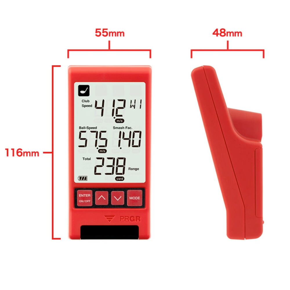 楽天市場】クーポン対象商品 お試し用電池付き！PRGR プロギア RED