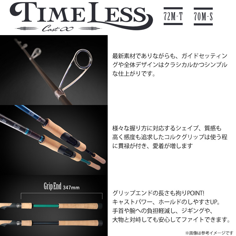 楽天市場】○【送料無料】オンザブルー タイムレス 72M-T カーボン