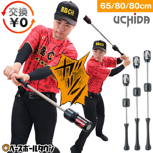 楽天市場】【交換往復送料無料】 ウチダ トレーニングバット パワー