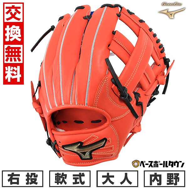 楽天市場】【交換送料無料】 野球 グローブ 軟式 大人 右投げ ミズノ
