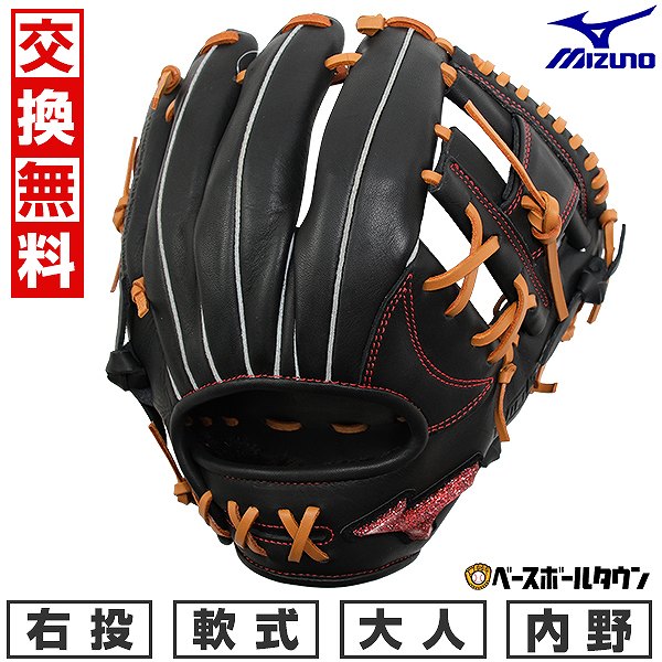 楽天市場】【交換往復送料無料】 野球 グローブ 軟式 右投げ ミズノ