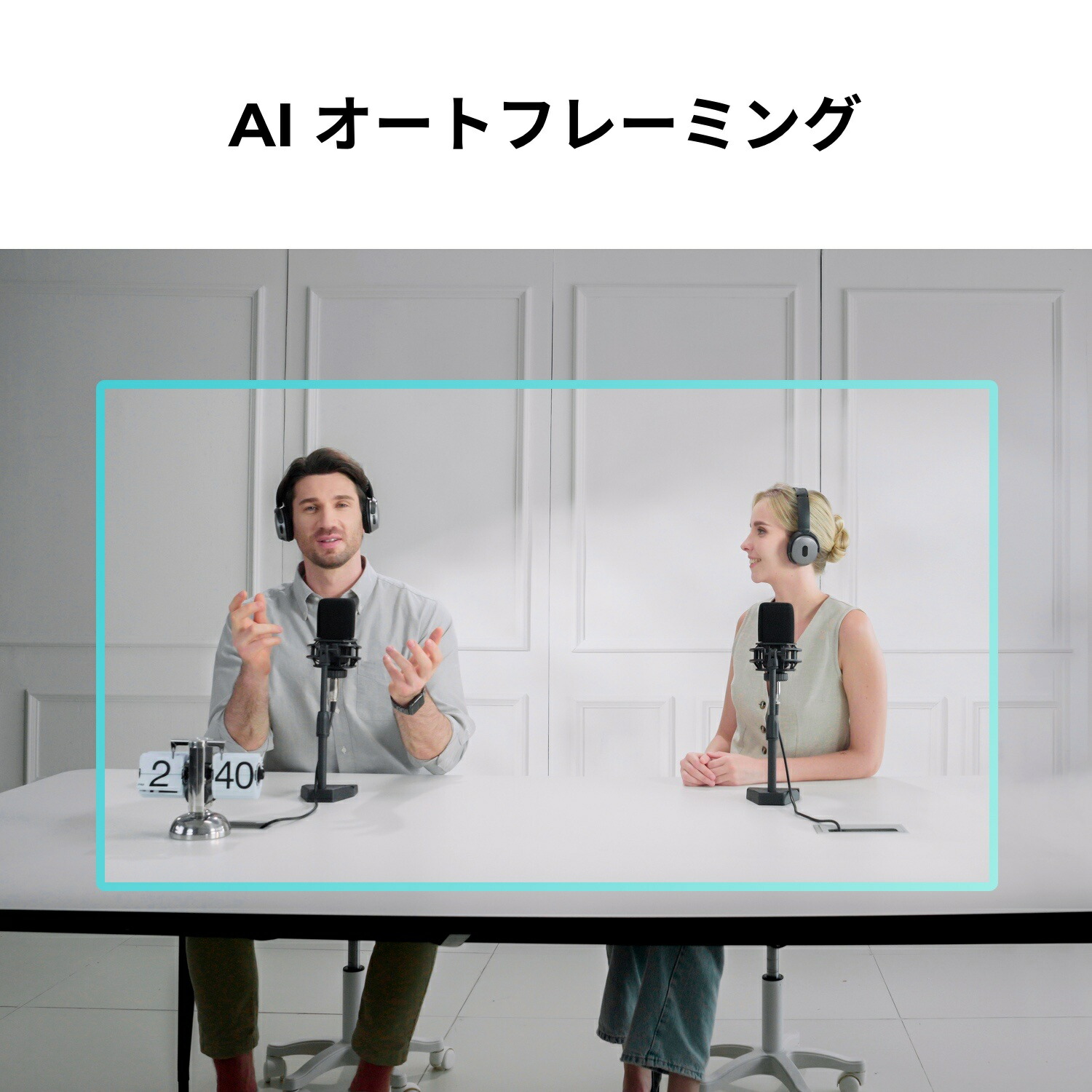 楽天市場】【OBSBOT Meet 2】AI駆動 4Kウェブカメラ - スペースグレー