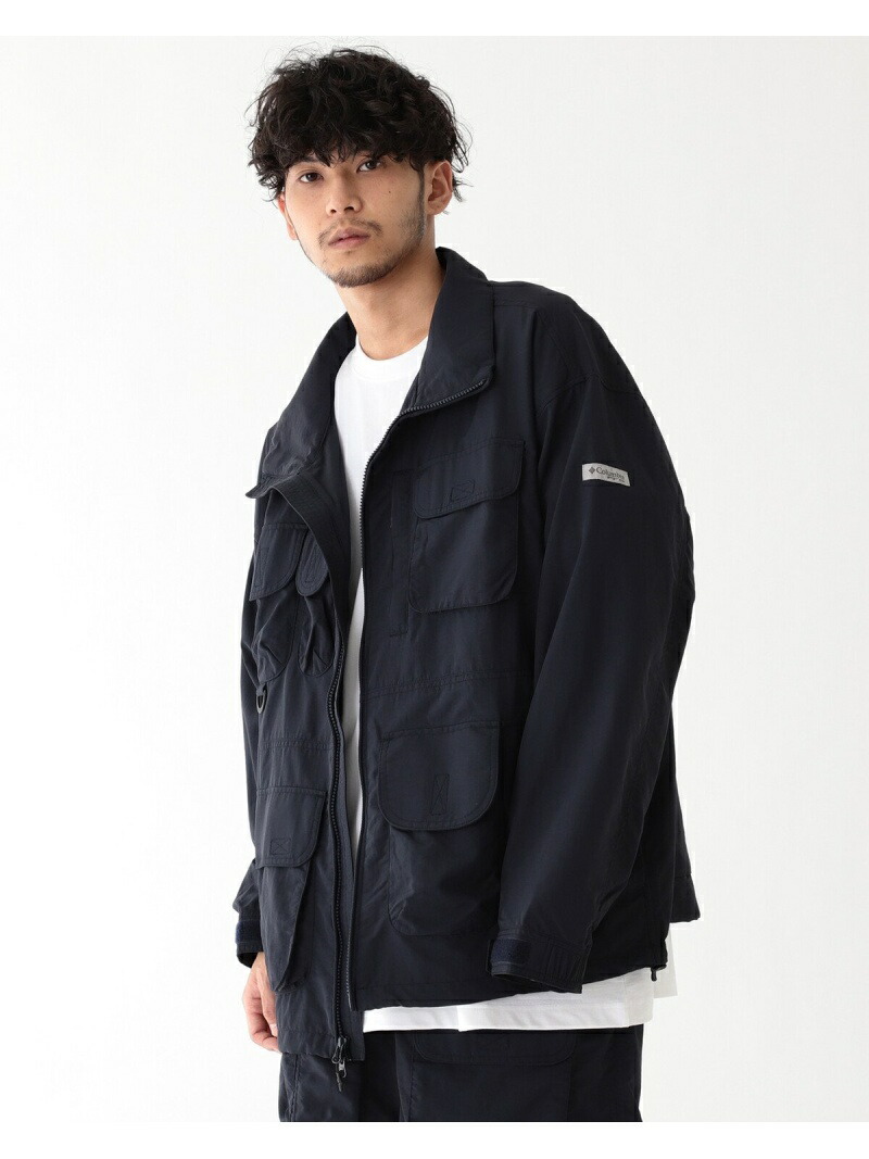 楽天市場】Columbia PFG * BEAMS / 別注 Logriver BMS Jacket BEAMS