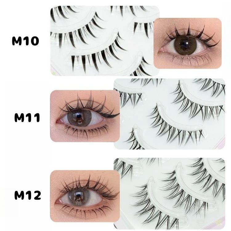 楽天市場】今だけ送料無料 つけまつげ 5ペア入り100種類以上 アイ