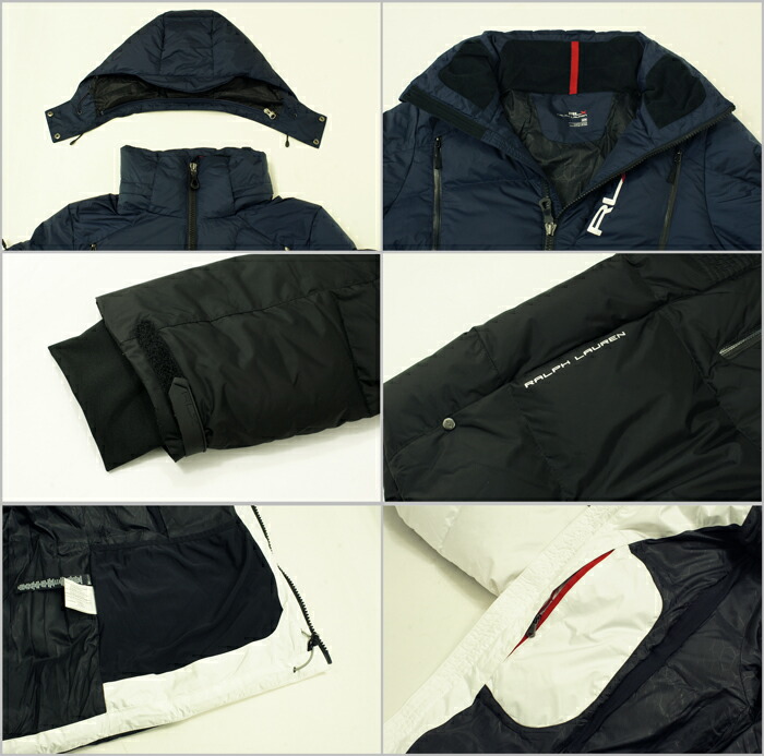 楽天市場】RLX ラルフローレン フーデッド ダウン パーカー ジャケット