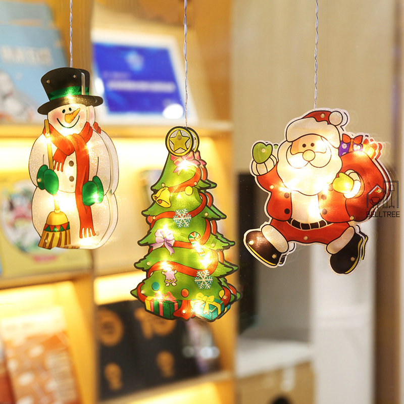 楽天市場】クリスマス ライト 本格2点セット LED 電池式 吊り飾り