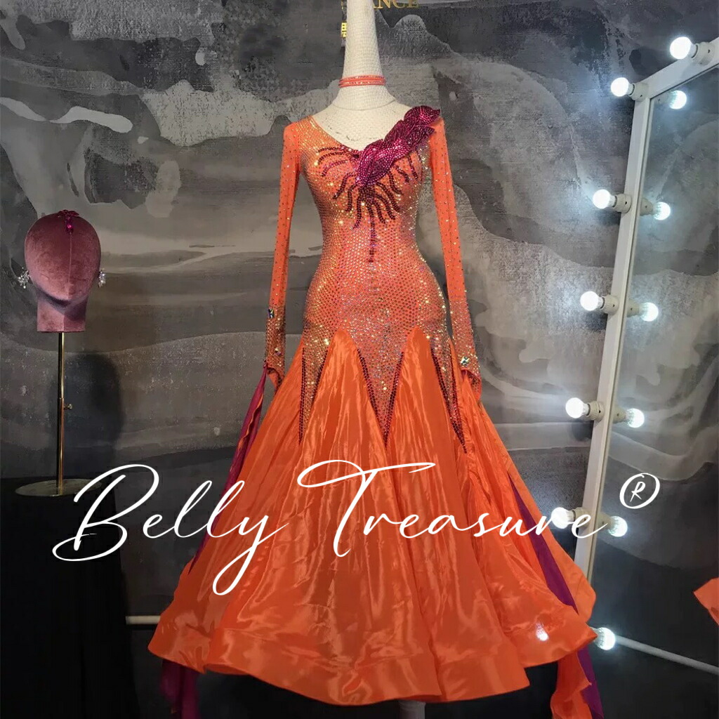 楽天市場】社交ダンス 舞台衣装 オーダーメイド YM-LD2440s-202502社交