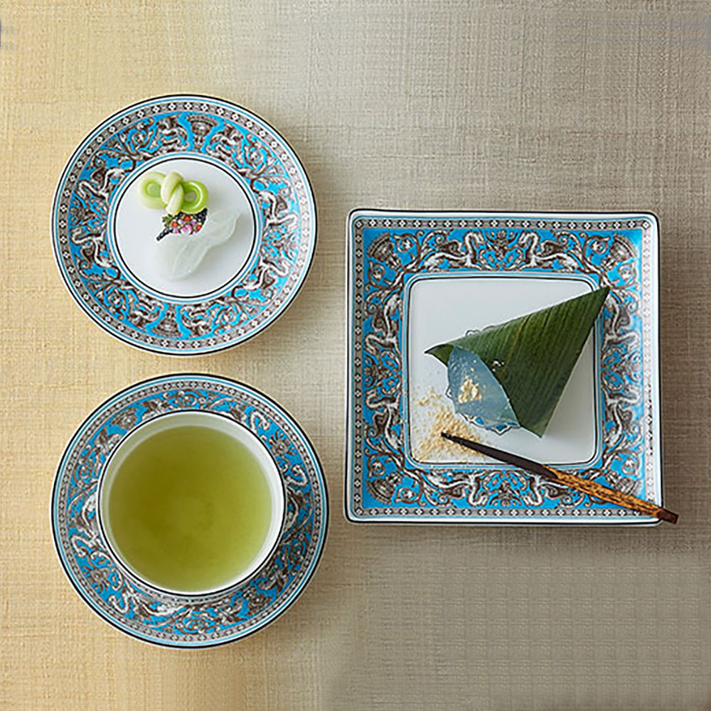 楽天市場】ウェッジウッド フロレンティーンターコイズ プチトレイ