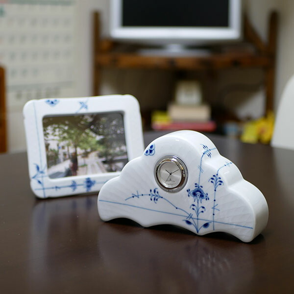 楽天市場】ロイヤル コペンハーゲン ブルーパルメッテ デスク クロック