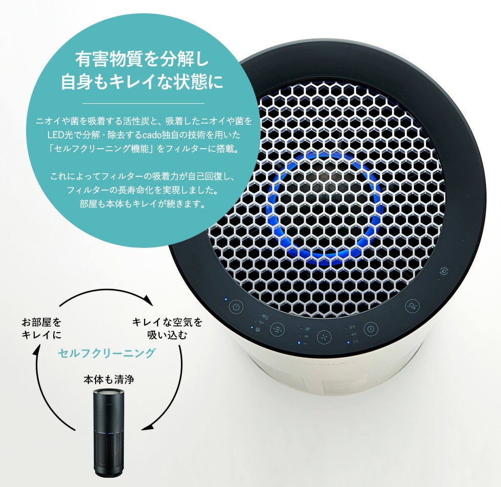 楽天市場】【楽天スーパーSALE☆ポイントUP中！】cado カドー 空気清浄