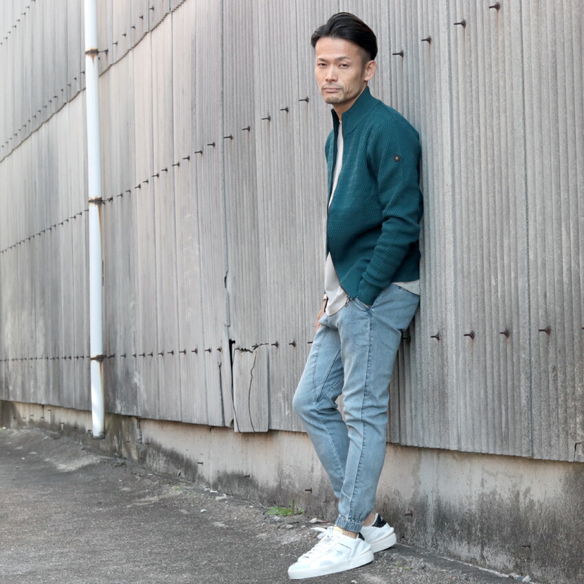 楽天市場】NO EXCESS ノーエクセス ジップアップニットブルゾン