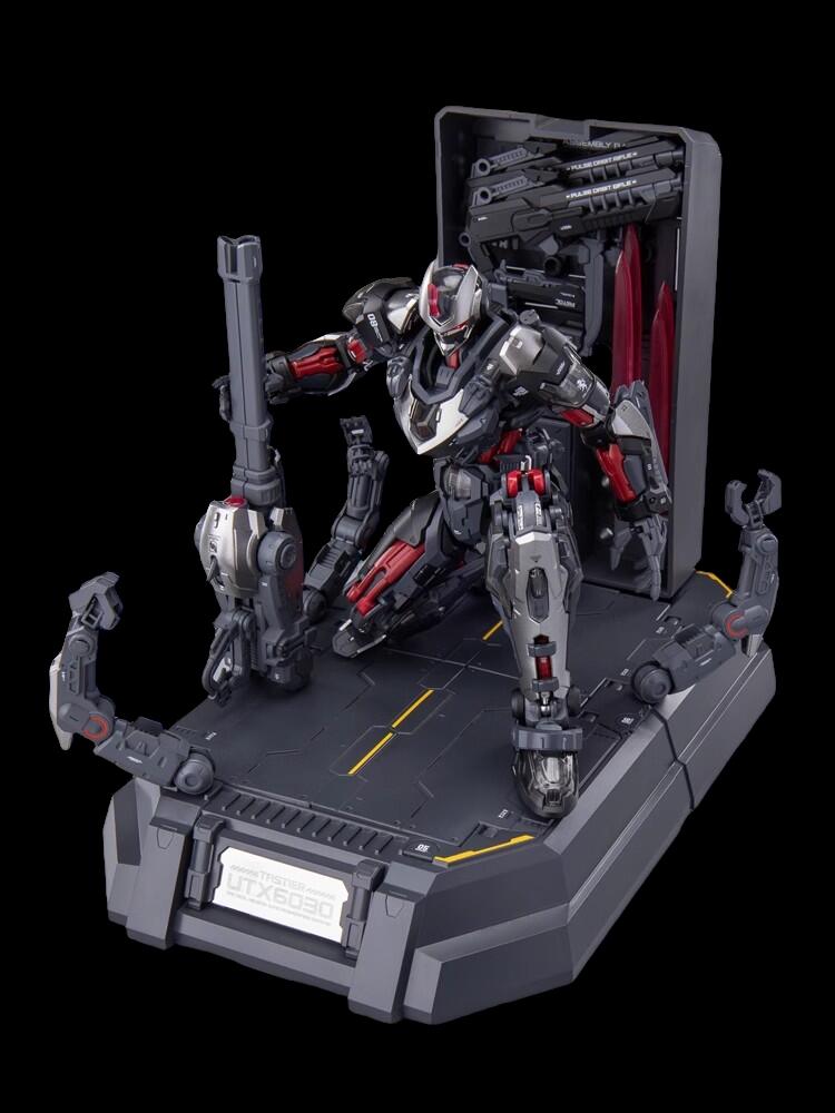 楽天市場】HEMOXIAN 零非製造 1/10 OVER ZERO LED発光可動 組み立て式